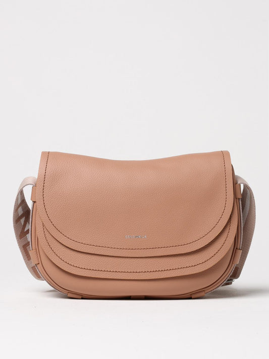 Coccinelle Crossbody Bags Woman Beige