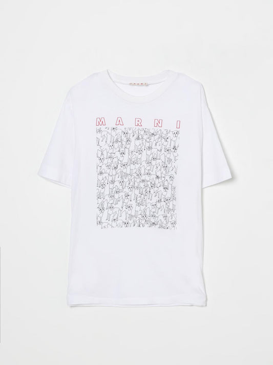 Marni T Shirt Kids White