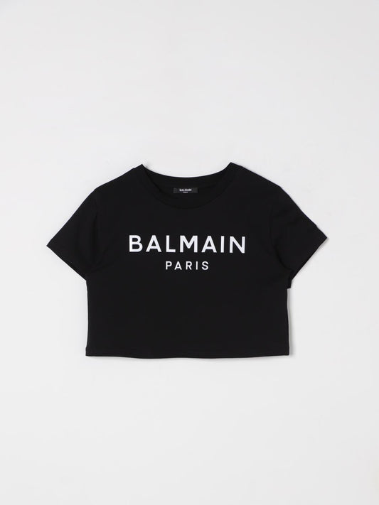 Balmain T Shirt Kids Black