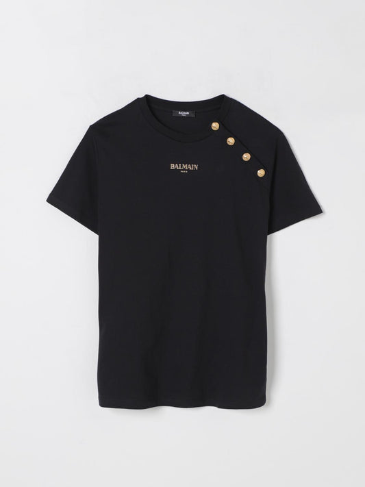 Balmain T Shirt Kids Black