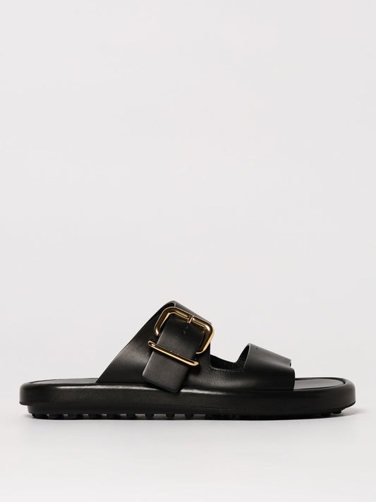 Tod's Flat Sandals Woman Black
