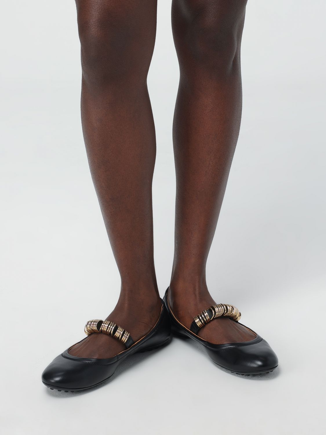 Tod's Ballet Flats Woman Black