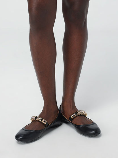 Tod's Ballet Flats Woman Black