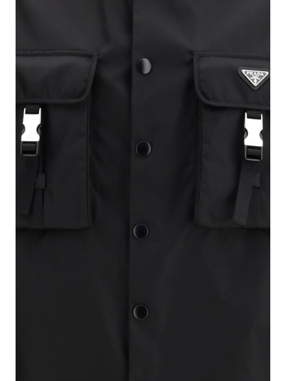 Prada Re-Nylon Shirt - Black