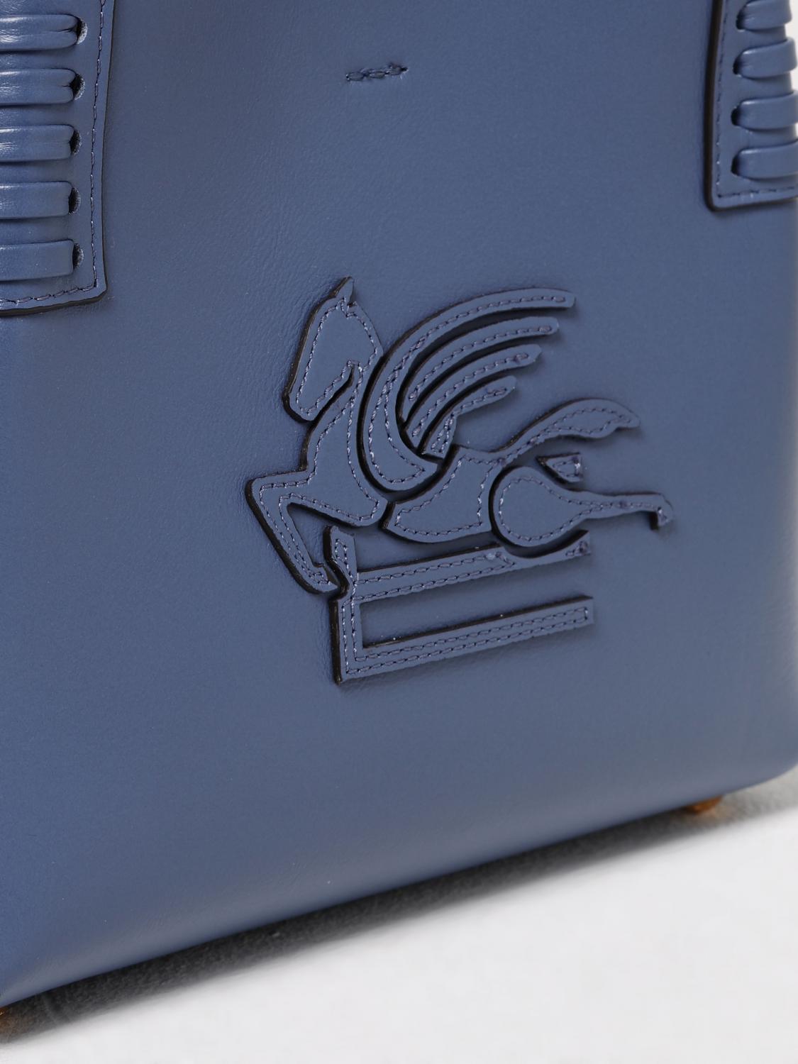 Etro Mini Bag Woman Gnawed Blue – Modishus