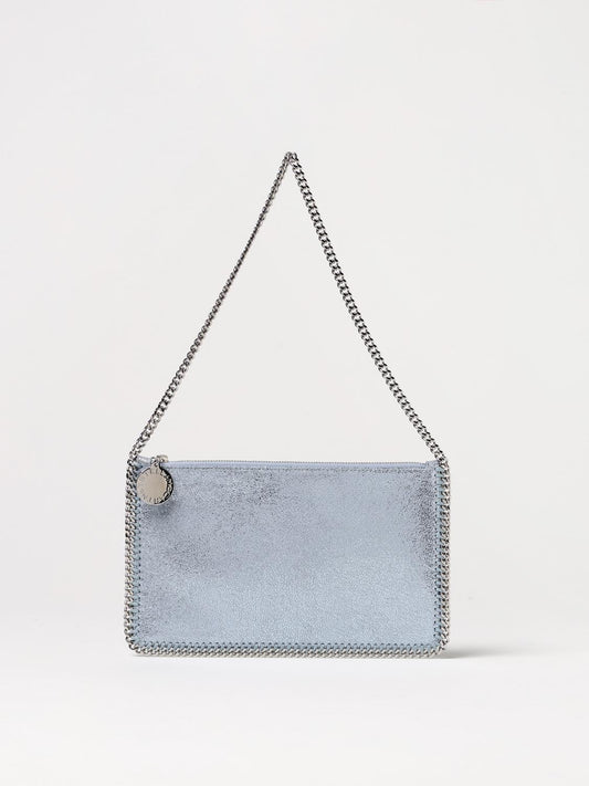 Stella Mccartney Shoulder Bag Woman Gnawed Blue