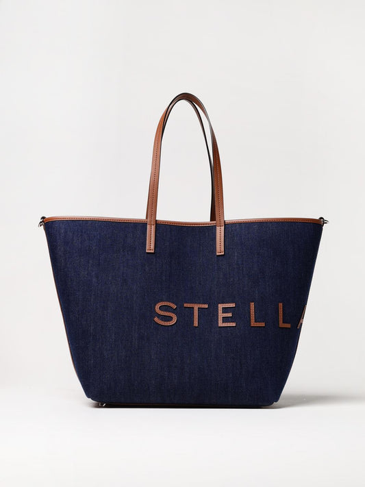 Stella Mccartney Tote Bags Woman Denim