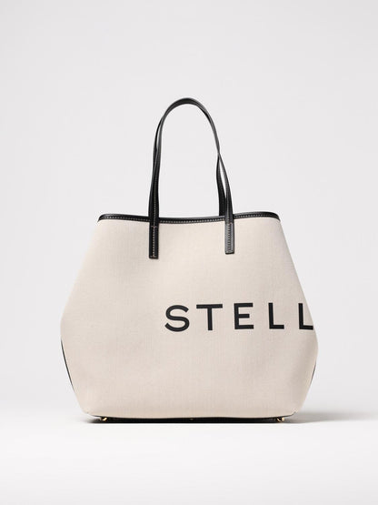 Stella Mccartney Tote Bags Woman Ecru