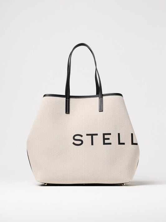 Stella Mccartney Tote Bags Woman Ecru