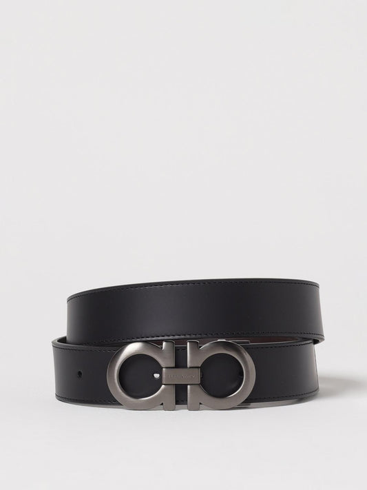 Ferragamo Belt Men Black