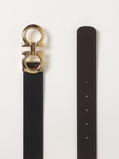 Ferragamo Belt Men Black