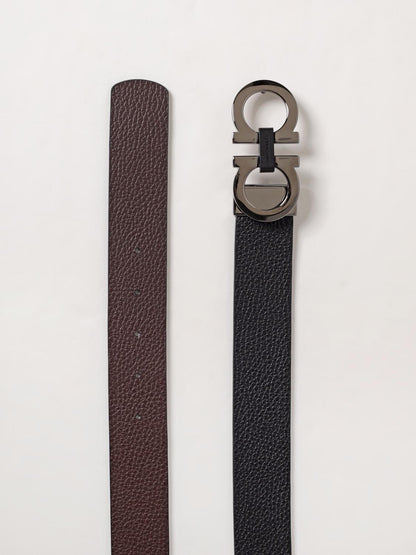 Ferragamo Belt Men Black