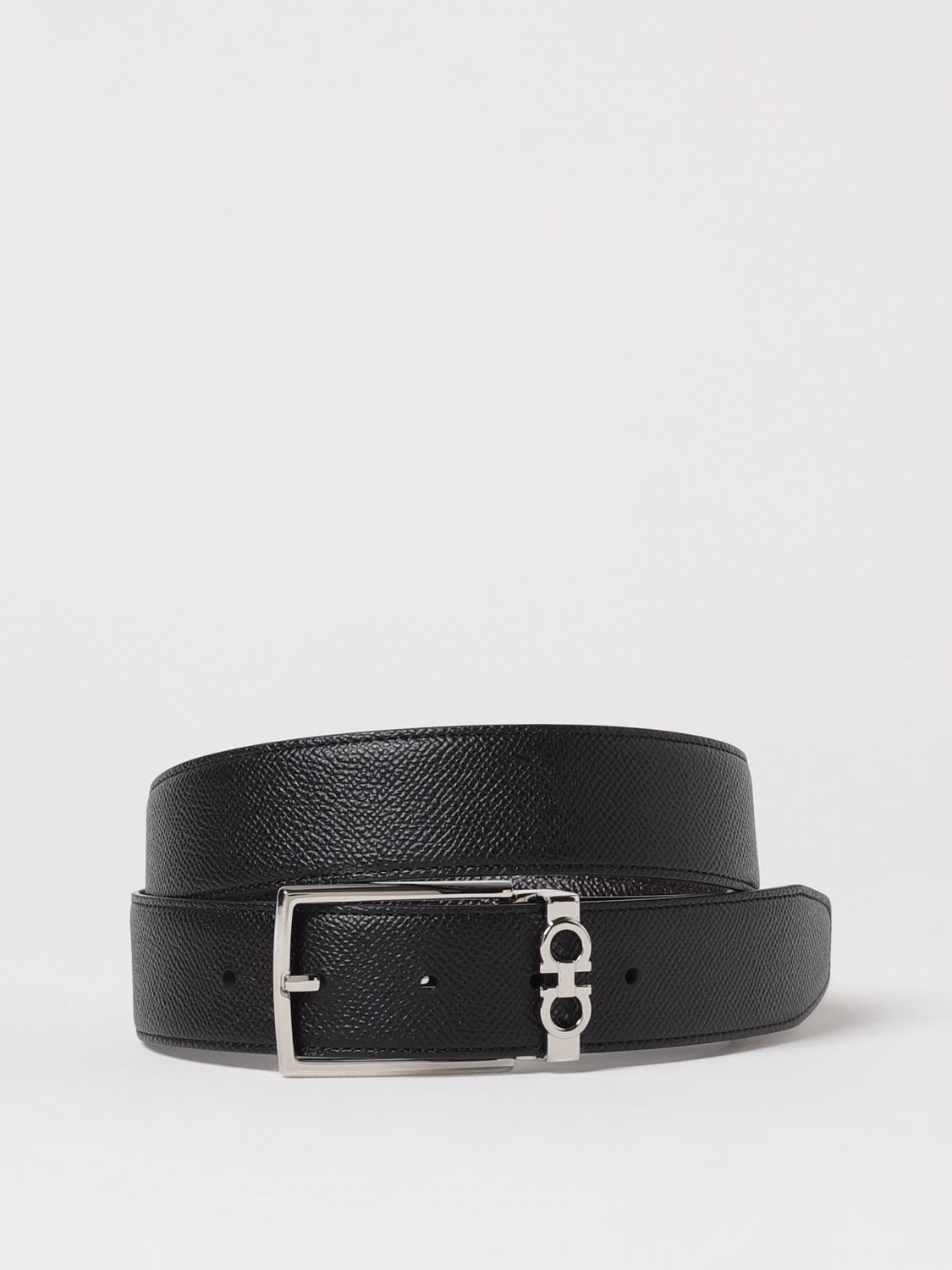 Ferragamo Belt Men Black