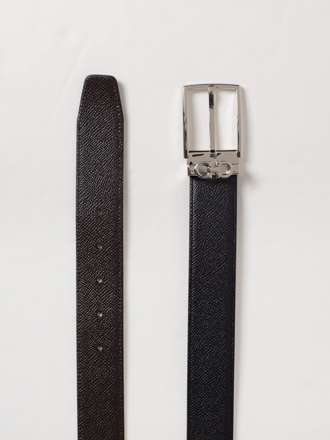 Ferragamo Belt Men Black