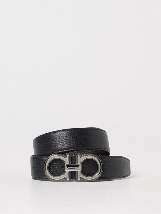 Ferragamo Belt Men Black