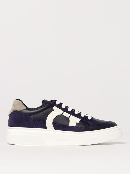 Ferragamo Sneakers Men Navy