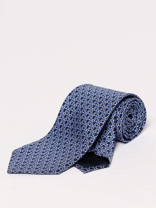 Ferragamo Tie Men Marine