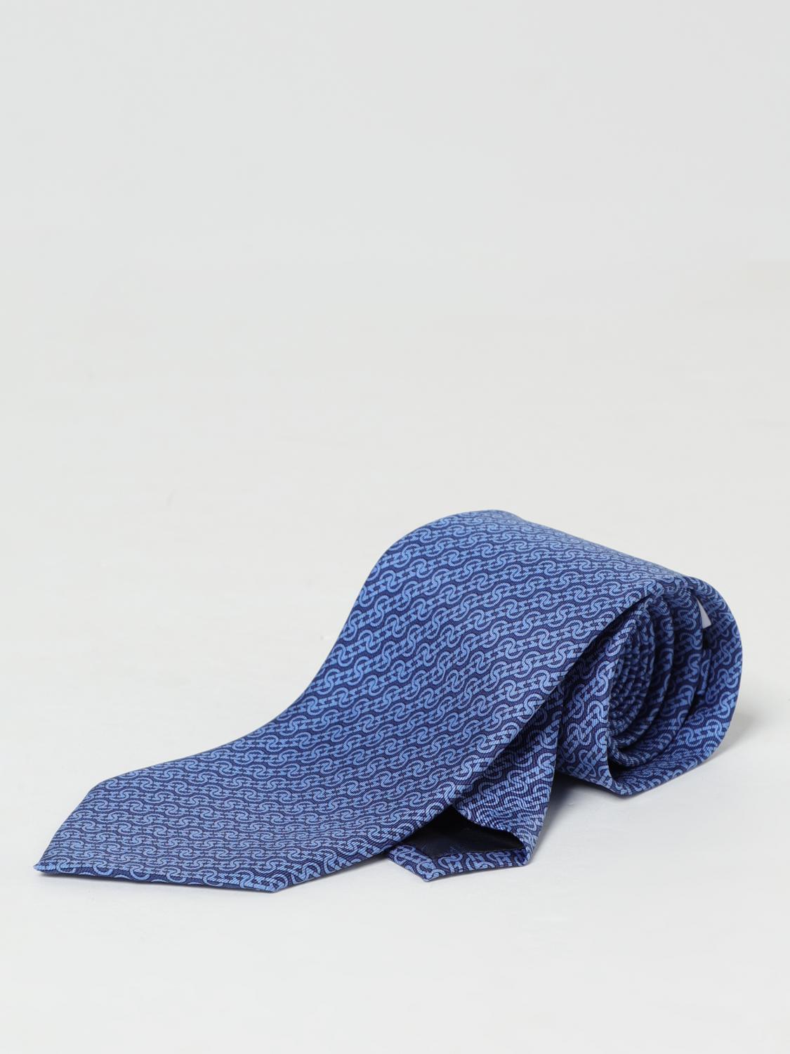 Ferragamo Tie Men Navy