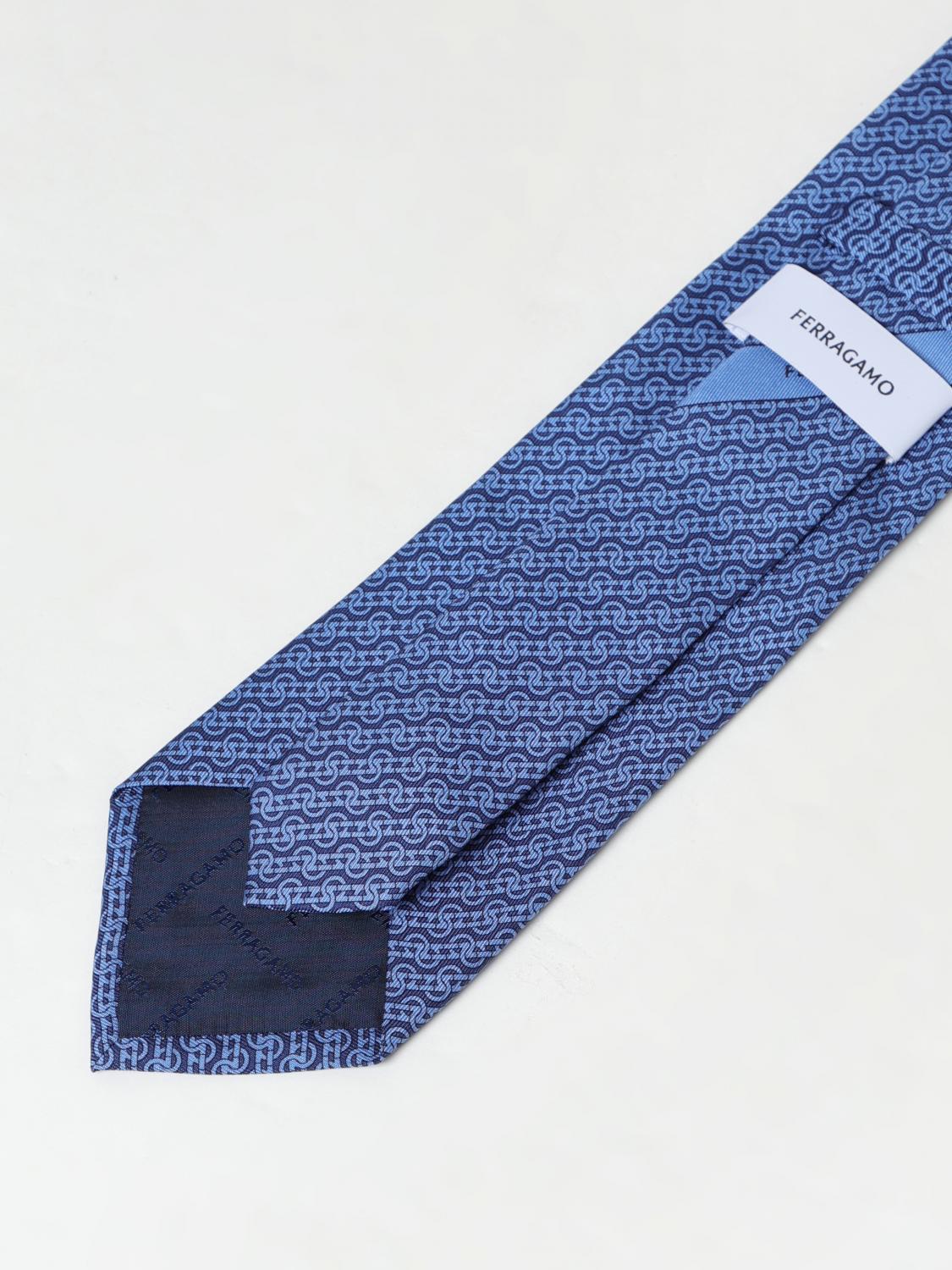 Ferragamo Tie Men Navy