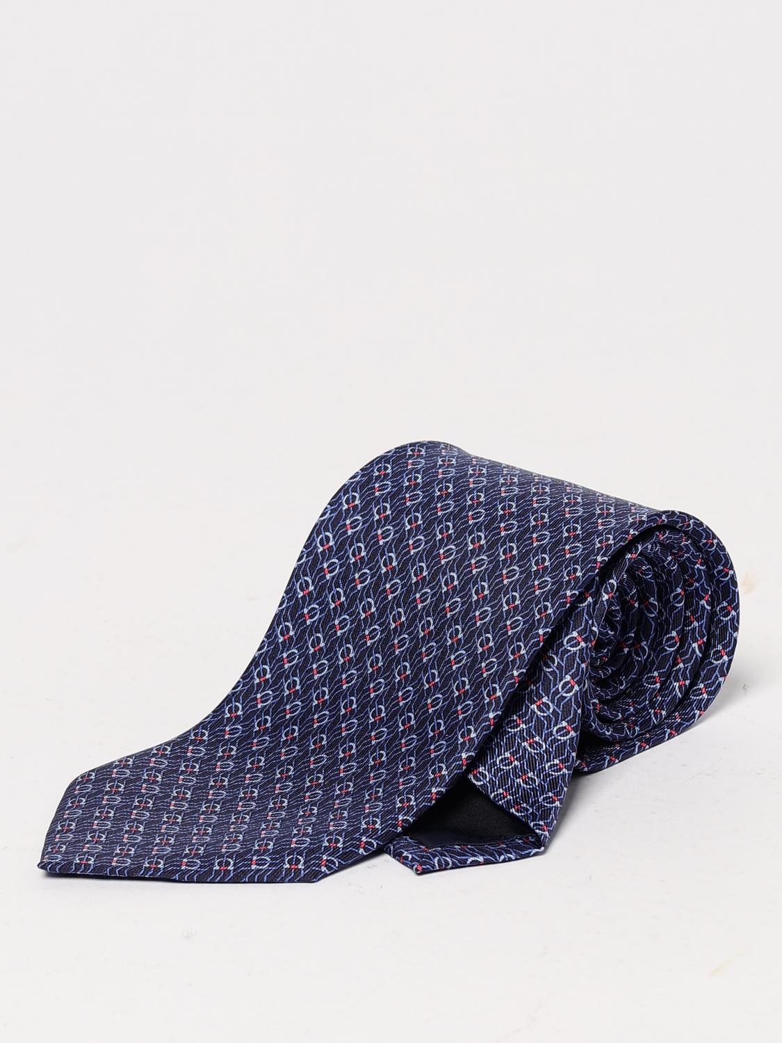 Ferragamo Tie Men Navy