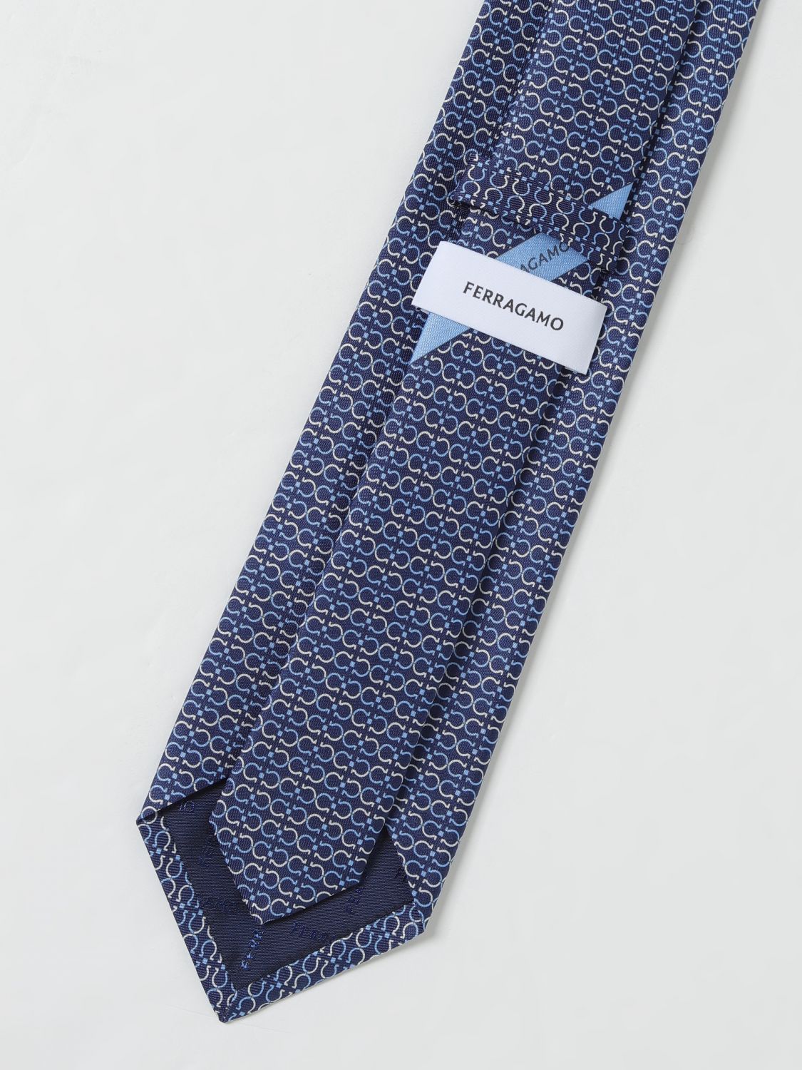 Ferragamo Tie Men Marine