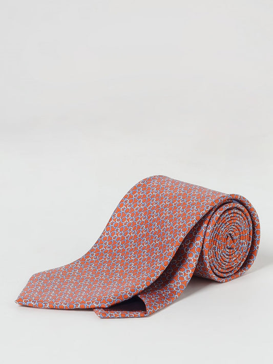 Ferragamo Tie Men Orange