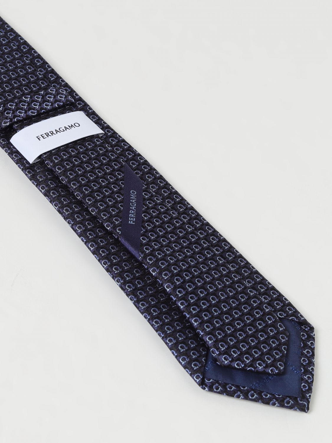 Ferragamo Tie Men Navy