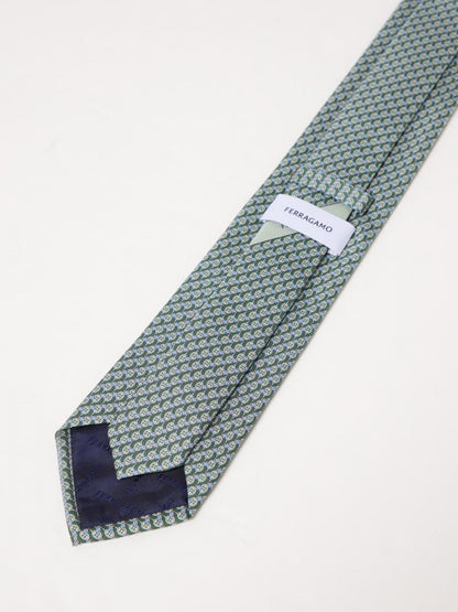 Ferragamo Tie Men Green