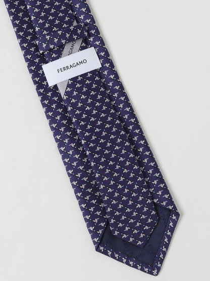 Ferragamo Tie Men Navy