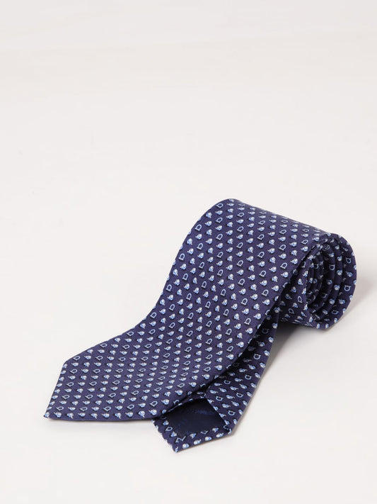 Ferragamo Tie Men Navy