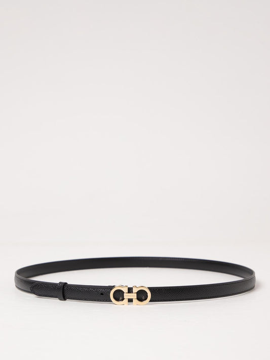 Ferragamo Belt Woman Charcoal
