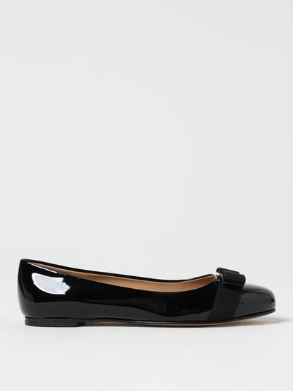 Ferragamo Ballet Flats Woman Black
