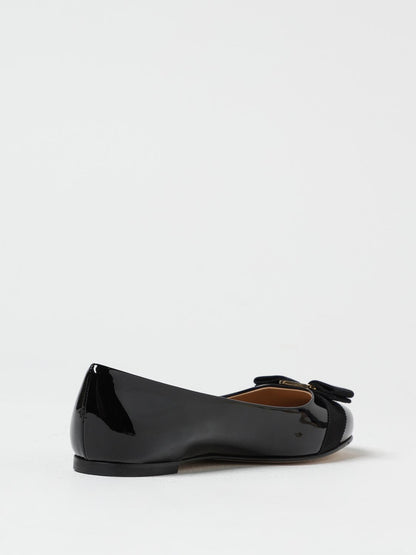Ferragamo Ballet Flats Woman Black