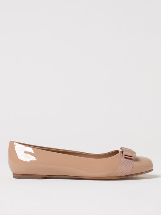 Ferragamo Ballet Flats Woman Blush Pink