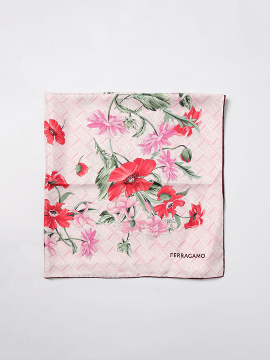 Ferragamo Neck Scarf Woman Pink