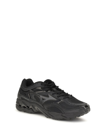 Mizuno Wave Mustang LS Tech Sneakers - Black/Iron Gate/Metallic Gray