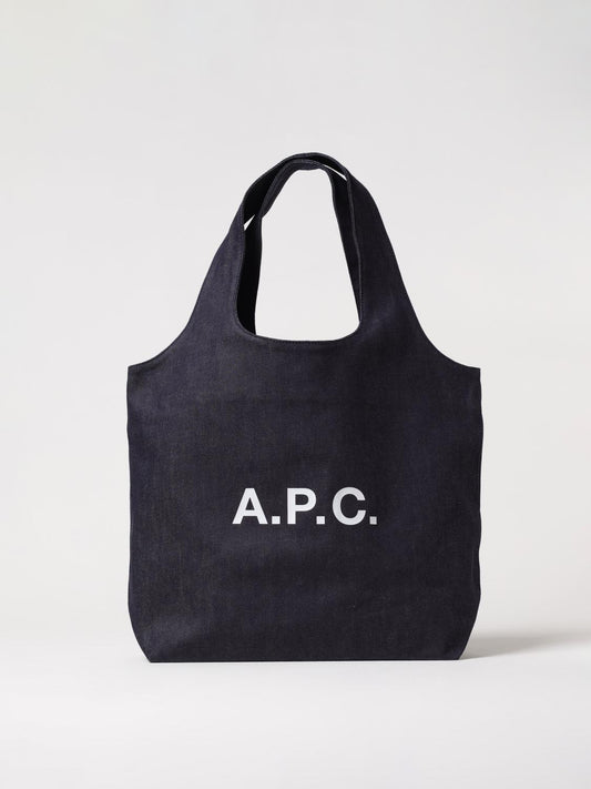 A.P.C. Tote Bags Woman Blue