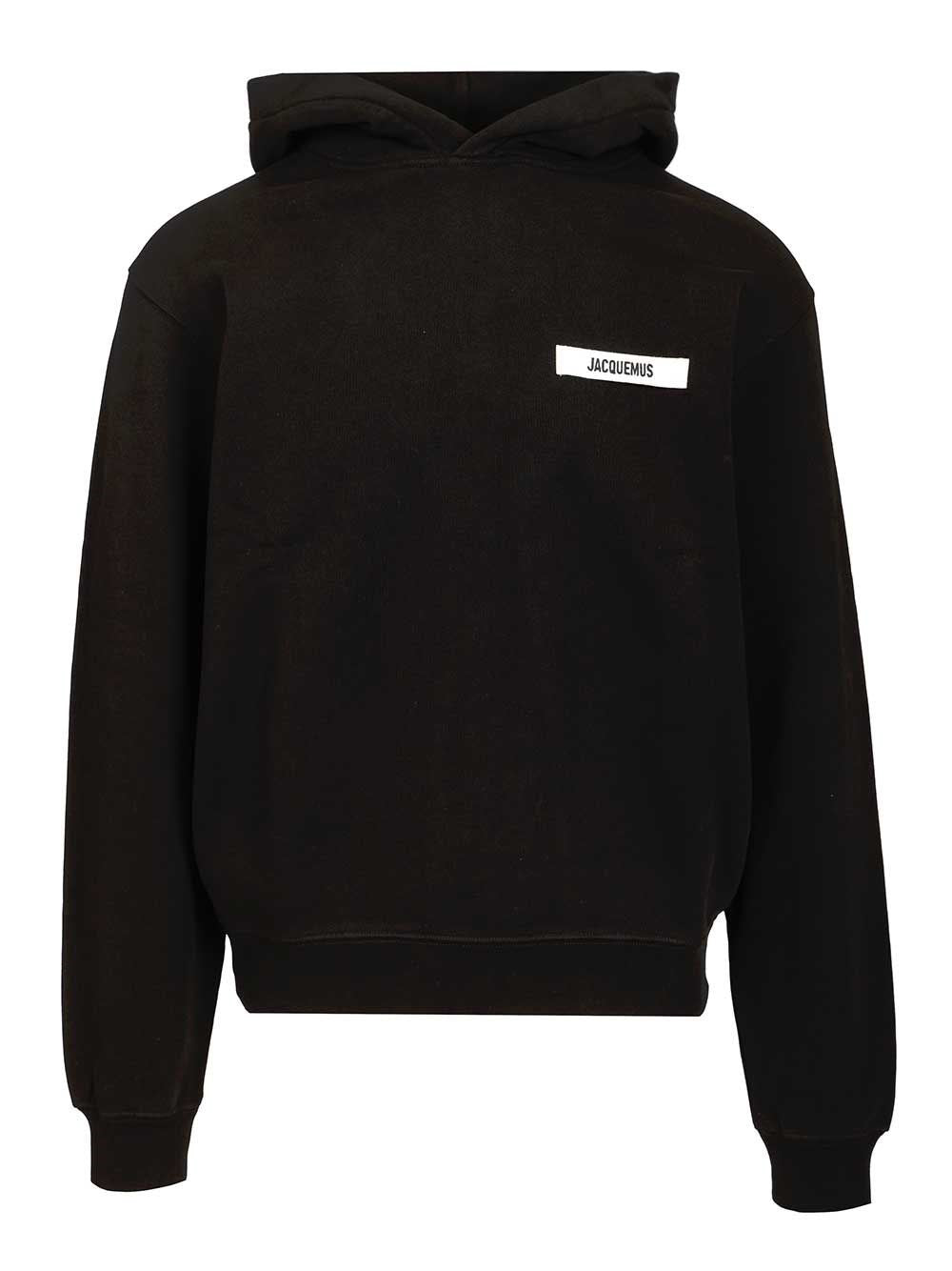 Jacquemus "Gros Grain" Hoodie - Black