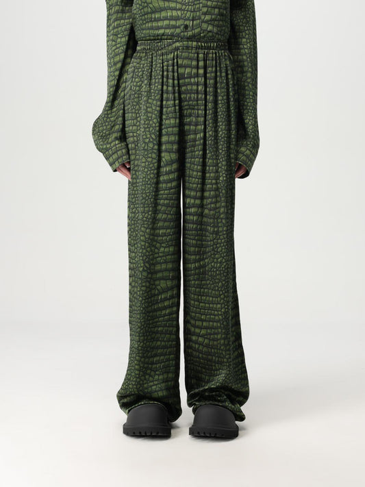 Balenciaga Pants Woman Green