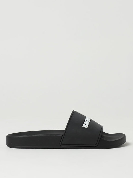 Balenciaga Flat Sandals Woman Black