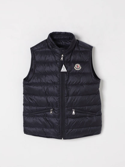 Moncler Waistcoat Kids Navy