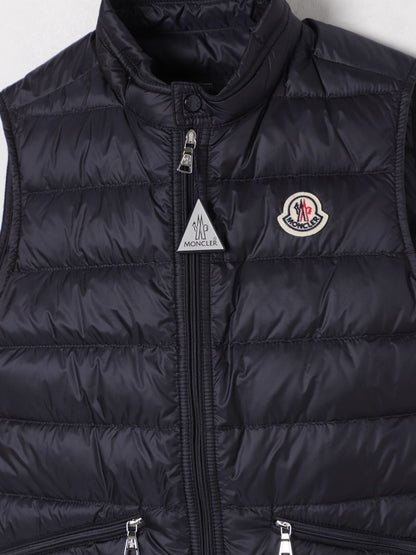 Moncler Waistcoat Kids Navy