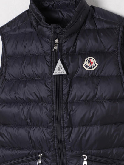 Moncler Waistcoat Kids Navy