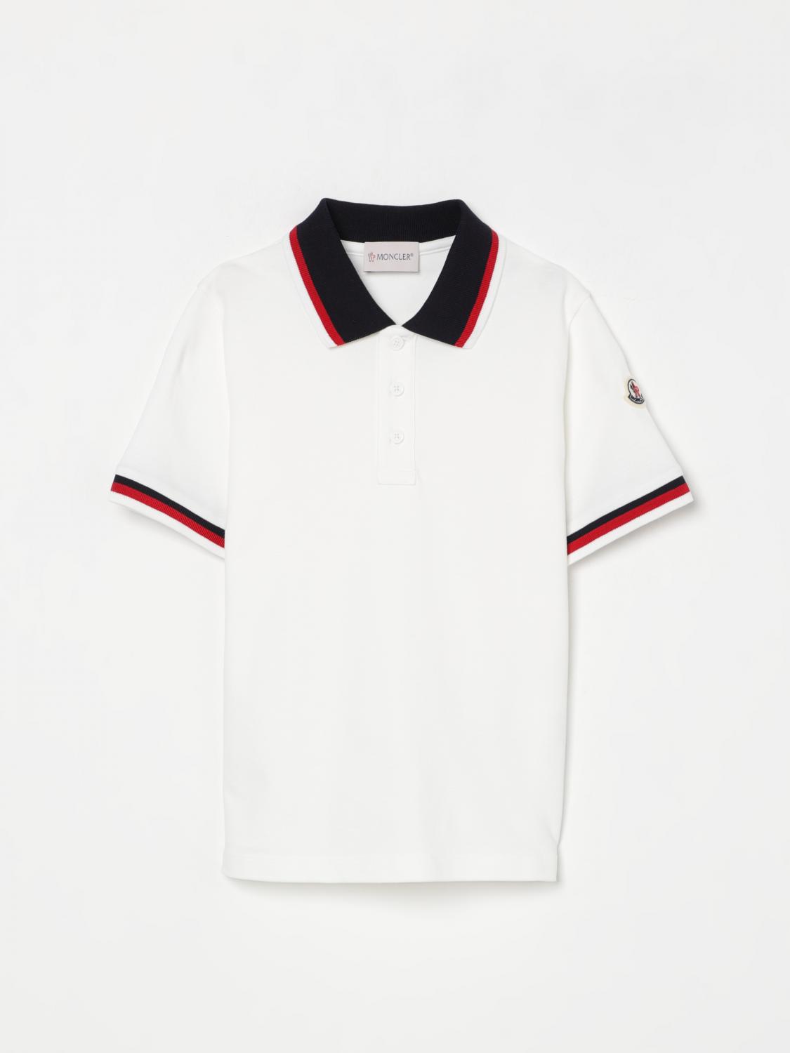 Moncler Polo Shirt Kids Navy