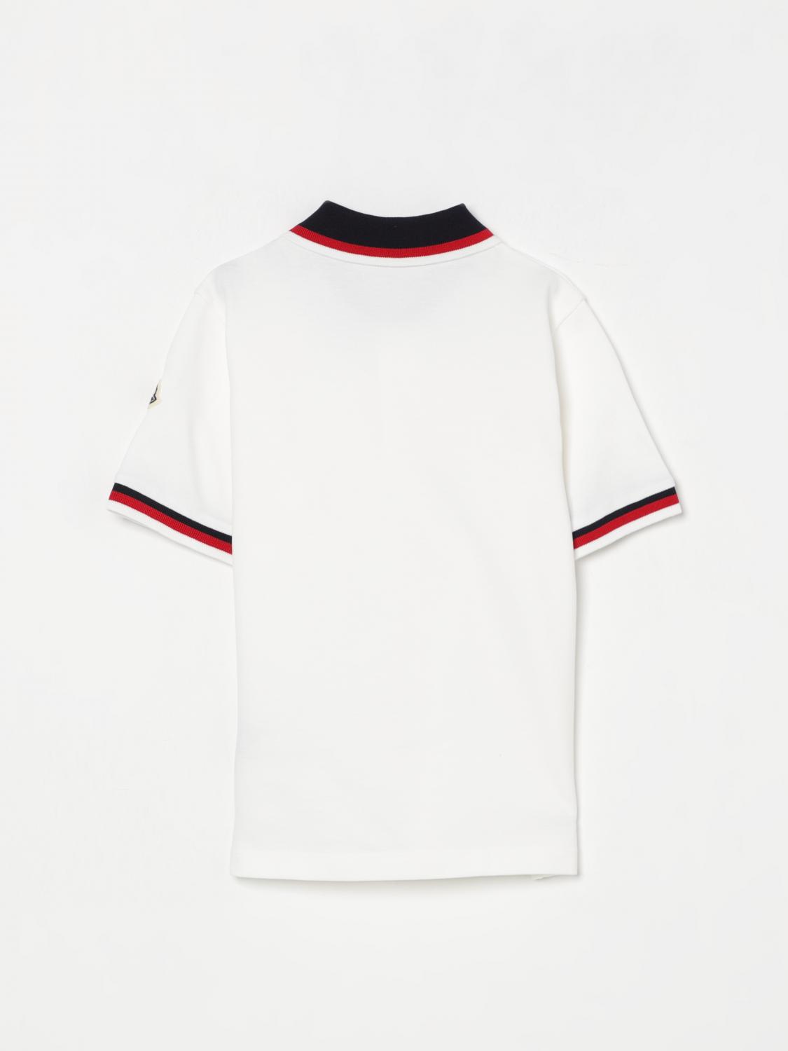 Moncler Polo Shirt Kids Navy