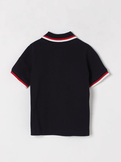 Moncler Polo Shirt Kids Navy