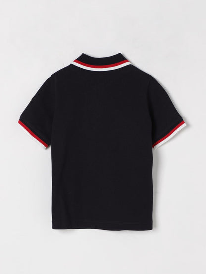 Moncler Polo Shirt Kids Navy