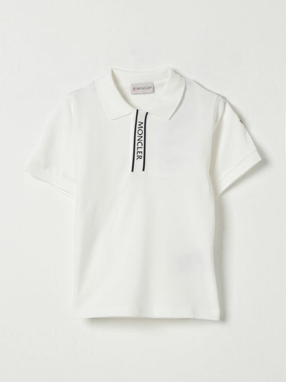 Moncler Polo Shirt Kids White