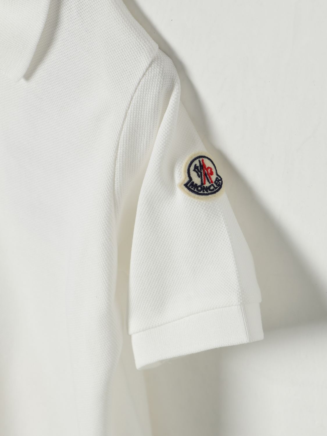 Moncler Polo Shirt Kids White