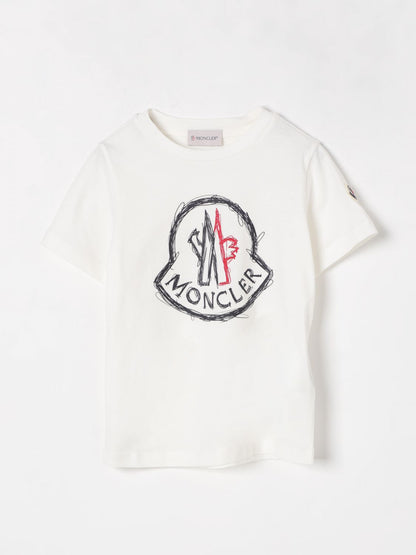 Moncler T Shirt Kids White